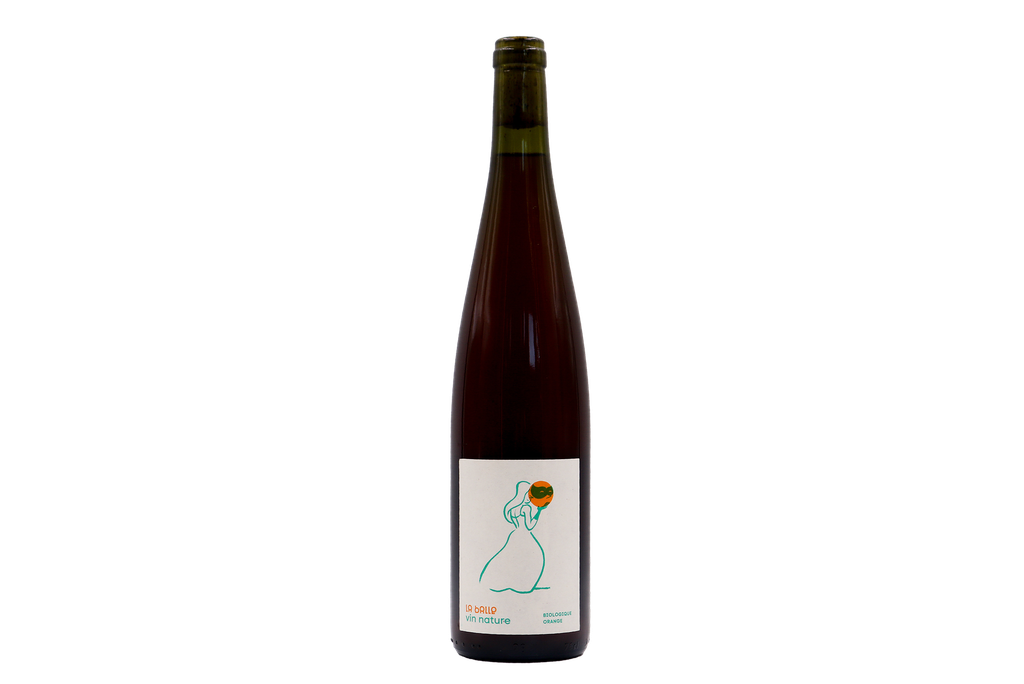 [7-S0004V011B06] La Balle Masquée orange 01 - AOC Alsace gewurztraminer blanc - FR-BIO-01 ECOCERT